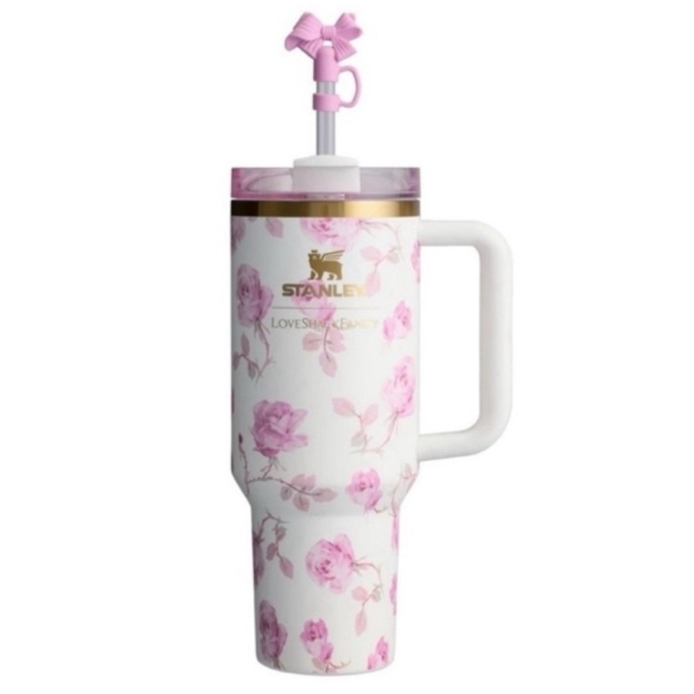 Loveshackfancy x Stanley Ribbon Rosa Quencher